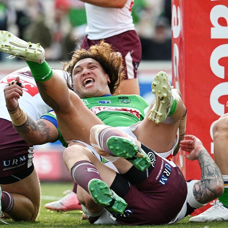 All Tries – Raiders v Sea Eagles