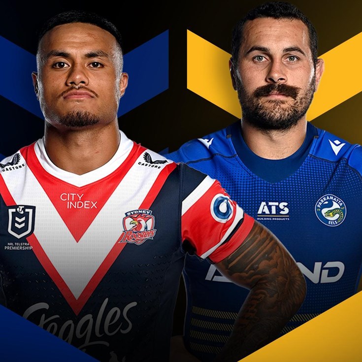 Roosters v Eels: Round 24