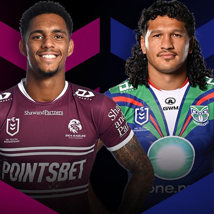 Sea Eagles v Warriors: Round 24