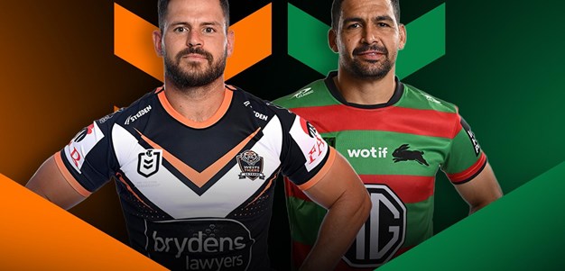 Wests Tigers v Rabbitohs: Round 24