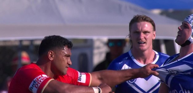 Mahoney met his match with Pangai Junior