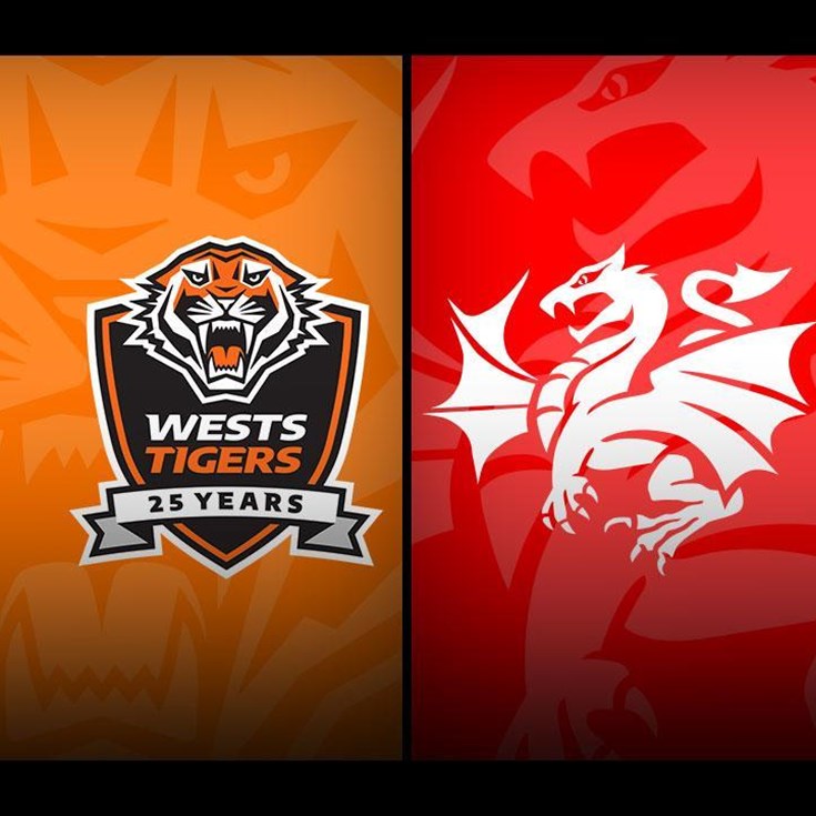 Wests Tigers v Dragons – Round 8, 2024