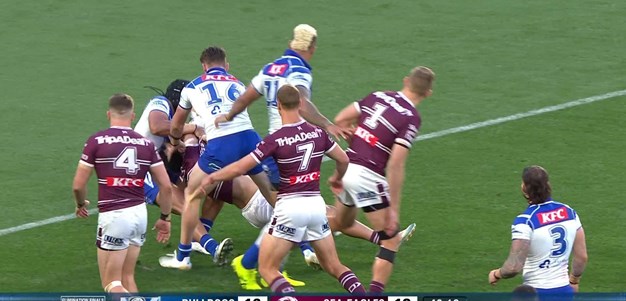 Hopoate manhandled by Crichton