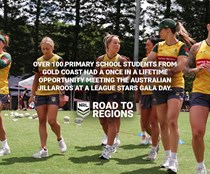 Road to Regions: Jillaroos join League Stars Gala Day