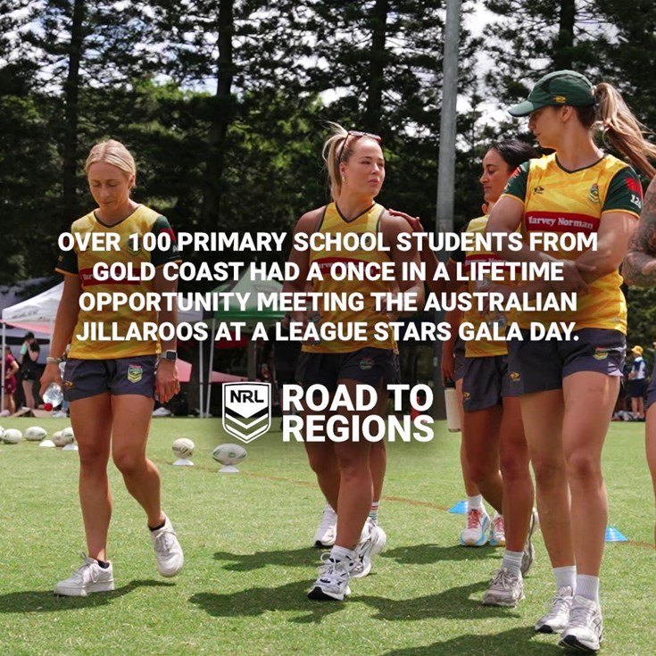 Road to Regions: Jillaroos join League Stars Gala Day