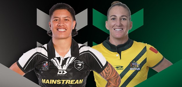 Kiwi Ferns v Jillaroos