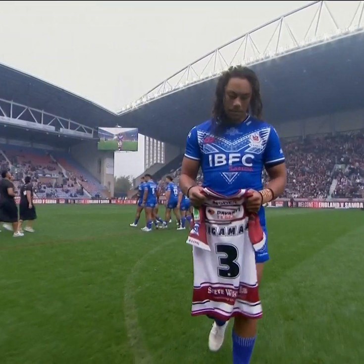 Luai pays tribute to Wigan, All Blacks and Samoa legend Tuigamala