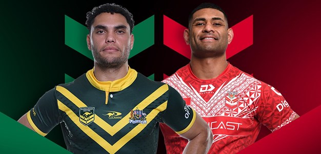 Kangaroos v Tonga XIII: Cup Final