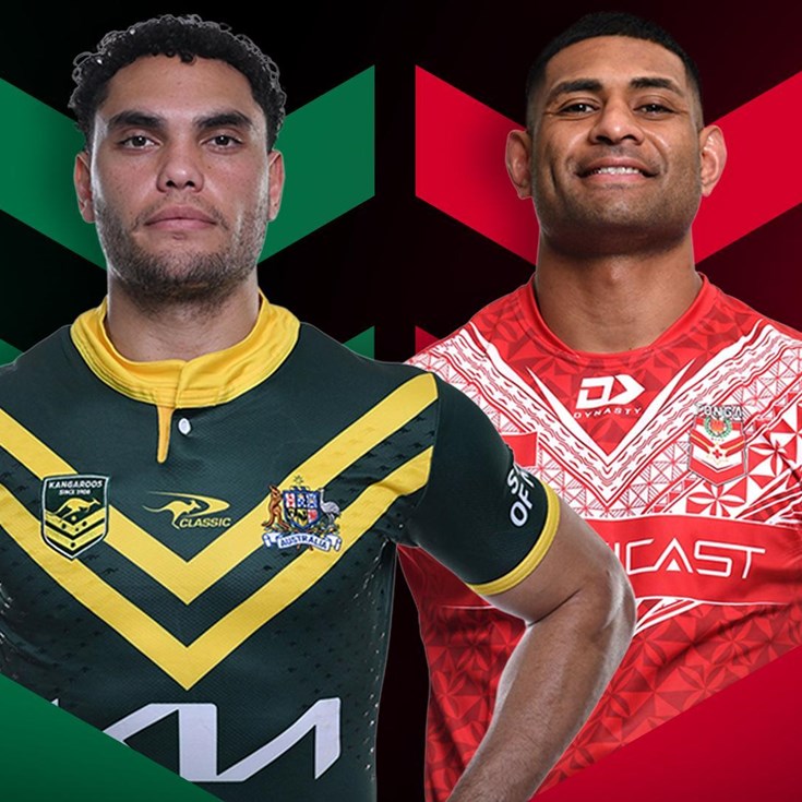 Kangaroos v Tonga XIII: Cup Final