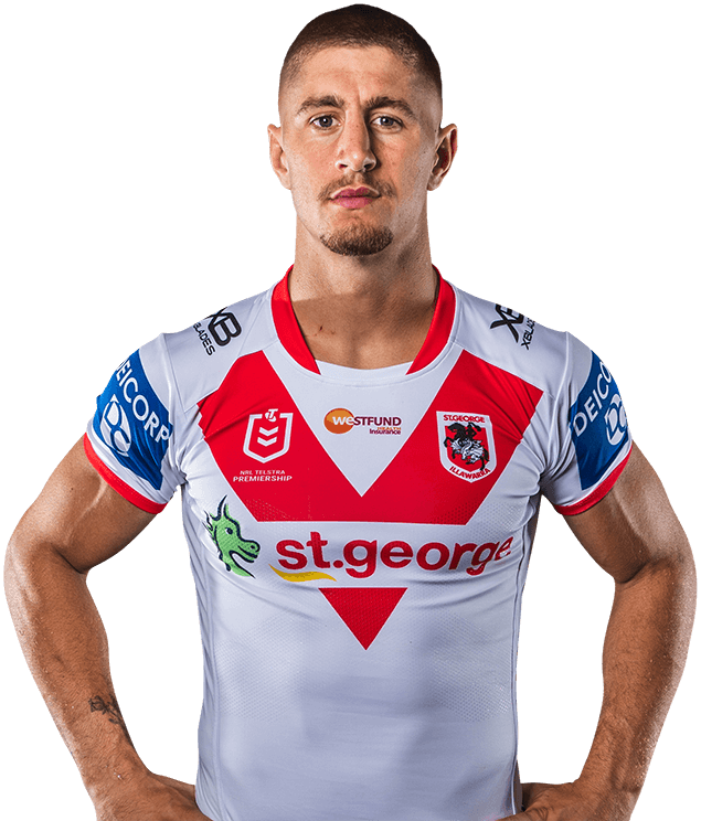 Official NRL profile of Zac Lomax for St. George Illawarra Dragons - NRL