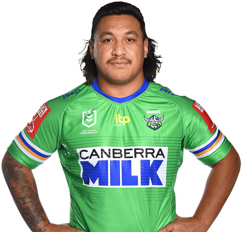 Official NRL profile of Josh Papalii for Canberra Raiders NRL