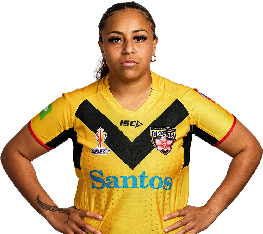 Official Womens Rugby League World Cup Profile Of Sera Koroi For Papua