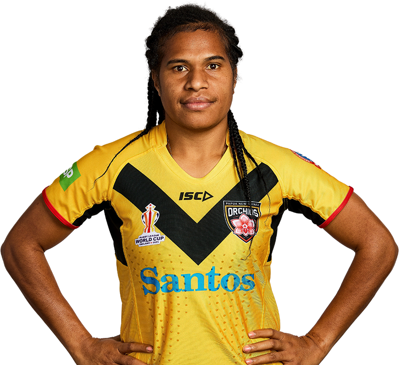 Official Womens Rugby League World Cup Profile Of Talitha Kunjil For Papua New Guinea Orchids