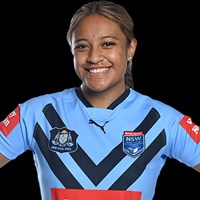 Official Women's State of Origin U19s profile of Milly Lupo for NSW U19s  Women
