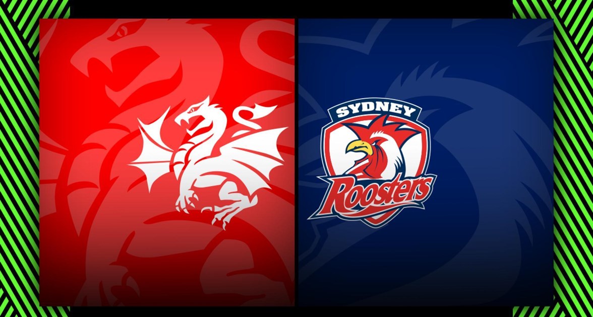 Dragons v Roosters - Round 8, 2024