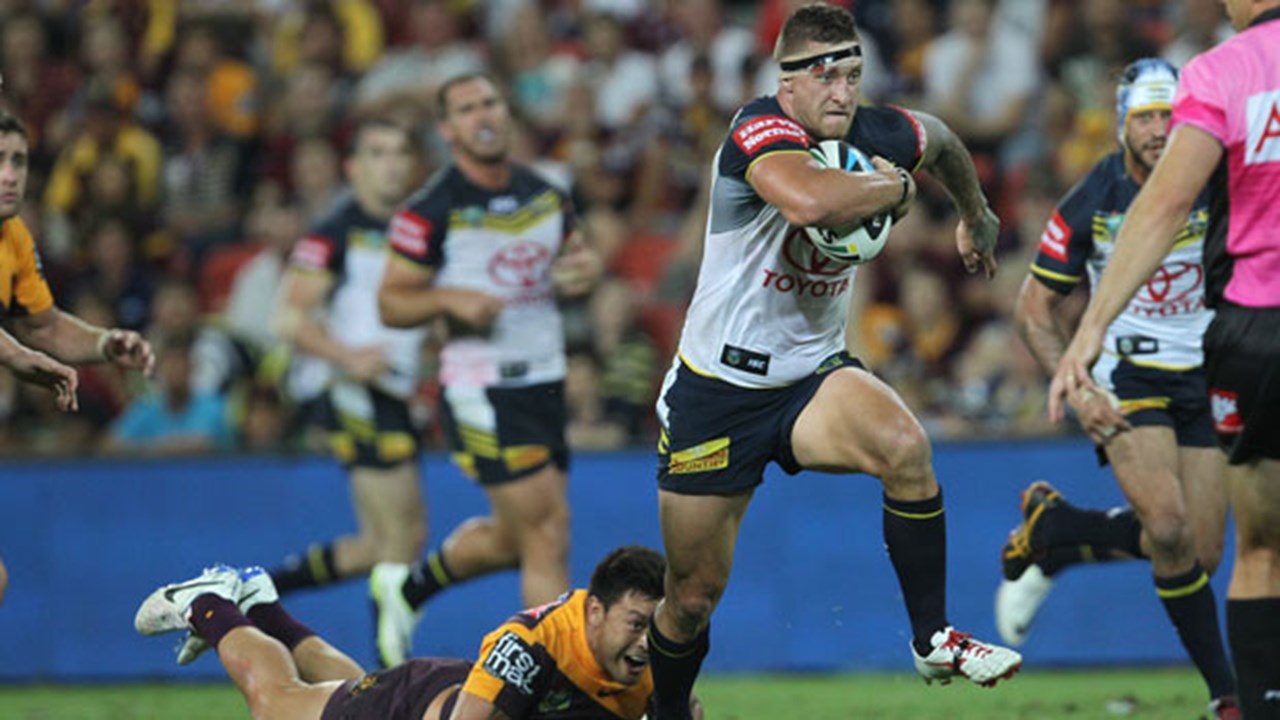 North Queensland Cowboys unveil new jerseys for 2014 NRL season