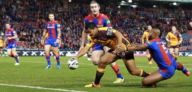 Under-strength Broncos hammer Knights