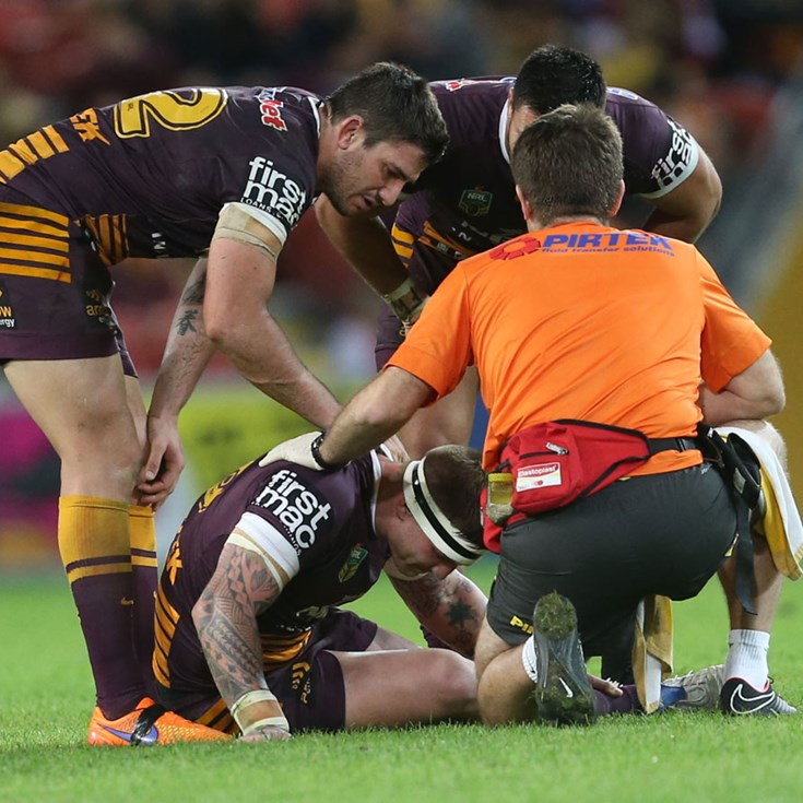 McGuire optimistic despite Achilles injury