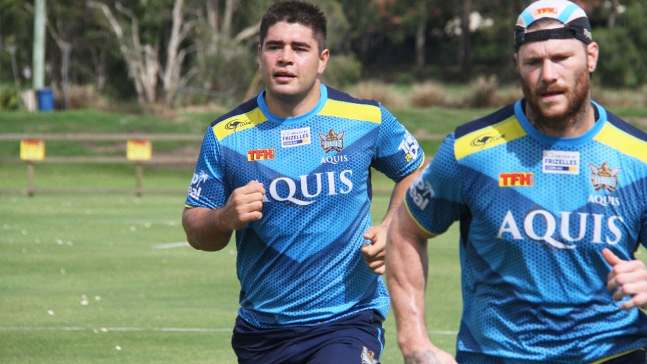 2023 Gold Coast Titans Mens Captains Run Tee – Gold Coast Titans