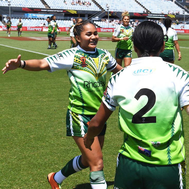 Cook Islands women stun England