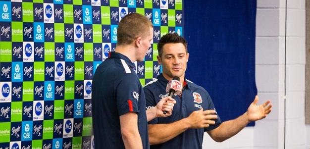 Cooper Cronk ready to rip in with the Roosters