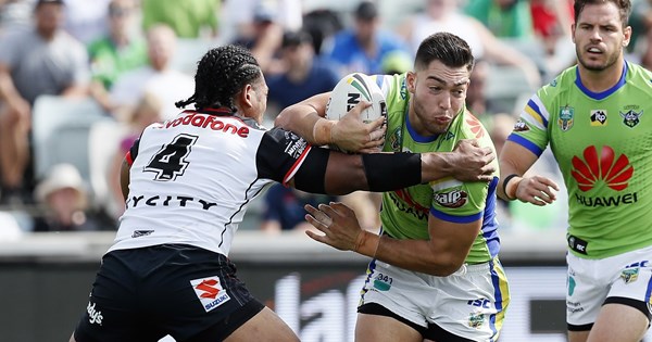 Nick Cotric comes out on top in tackle break battle | NRL.com