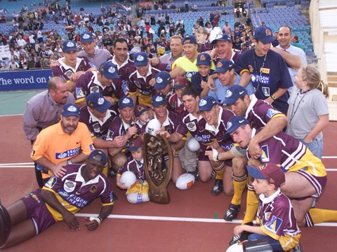 Our '92 Premiership team recreating - Brisbane Broncos