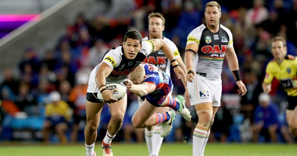 NRL 2023: Penrith Panthers vs Newcastle Knights, Tryone Peachey,  highlights, press conferences, Kalyn Ponga