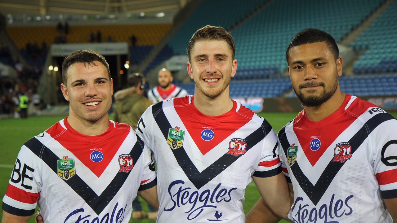 Dream NRL debut for history-making Roosters trio | NRL.com