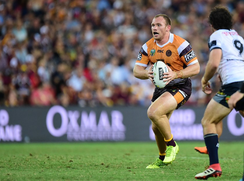 Broncos prop Matt Lodge.