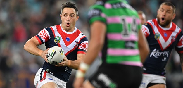 Cronk cranks it up as Roosters leapfrog Rabbitohs into top spot
