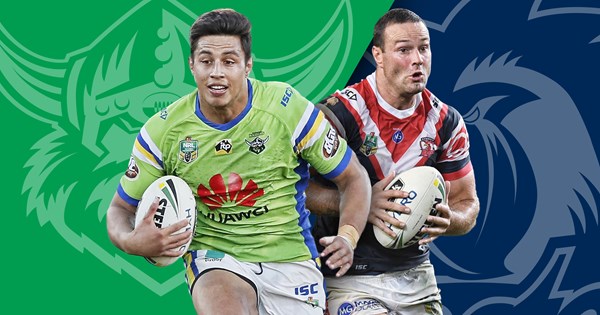 Canberra Raiders V Sydney Roosters Round 23 Preview Nrl