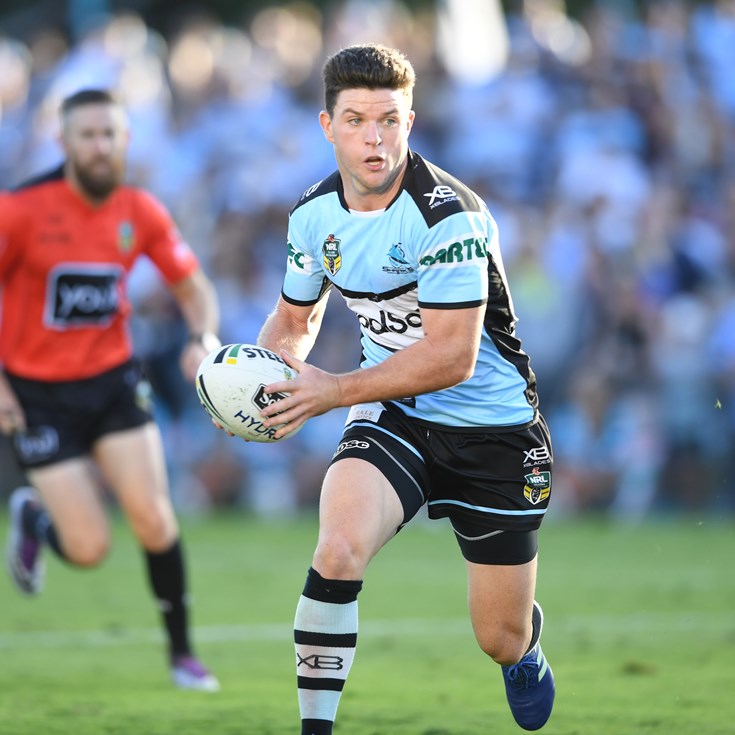 Sharks spine feels settled: Townsend