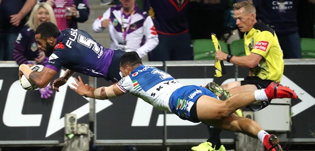 First-half blitz sets up Storm win over Warriors