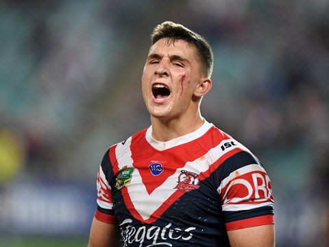 Roosters forward Victor Radley.