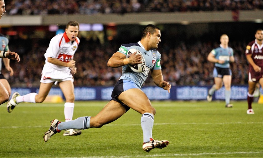 Craig Wing in action for NSW in 2009.