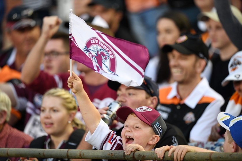 Manly Sea Eagles Fans - Manly Warringah Sea Eagles Vs North Queensland ...