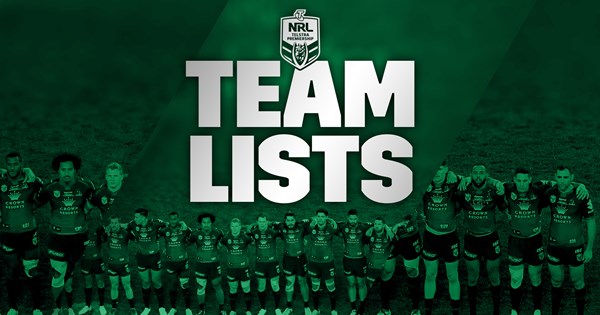 Round 9 NRL team lists