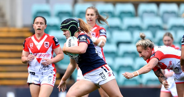 NRLW 2020: St George Illawarra Dragons, Sydney Roosters, Early morning ...