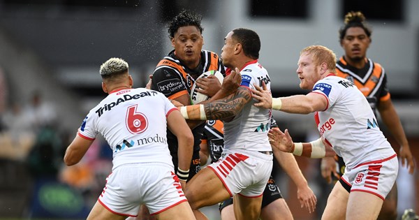 NRL 2020: Wests Tigers, Adam Doueihi, club playing video games | NRL.com