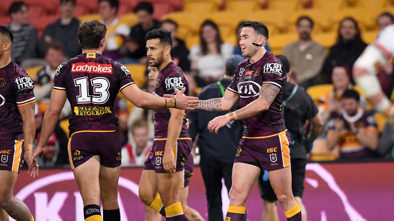 Darren Lockyer having speech therapy