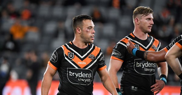 NRL 2020: Wests Tigers, Luke Brooks, halfback's punch ignited the fight ...