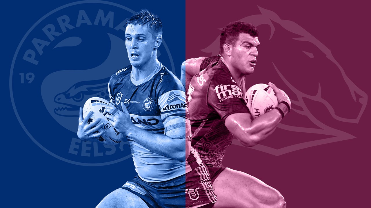 NRL Team List - Eels v Broncos, Round 19