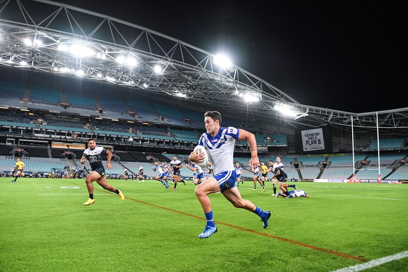 Bulldogs, Cowboys teams announced as NRL fever takes hold in debut