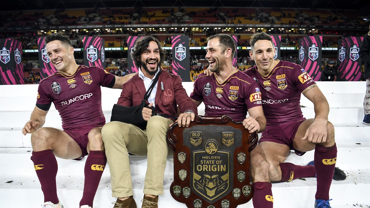 A Darren Lockyer comes along only once every 20 years, Queensland prop  Petero Civoniceva declares