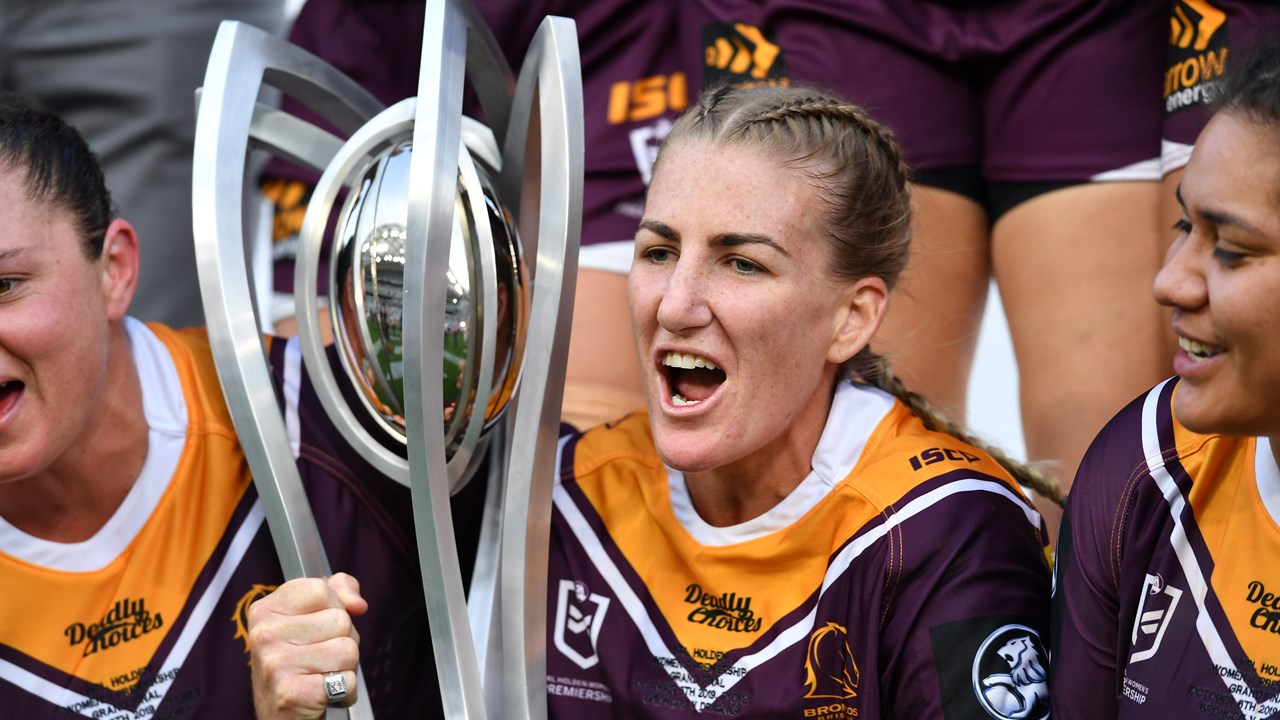 Brisbane Broncos 2019 NRL Ladies Home Jersey