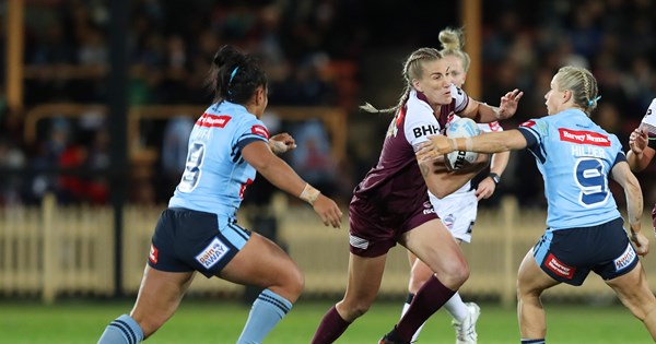 Women's State of Origin: Queensland Maroons, New South Wales, Lock ...