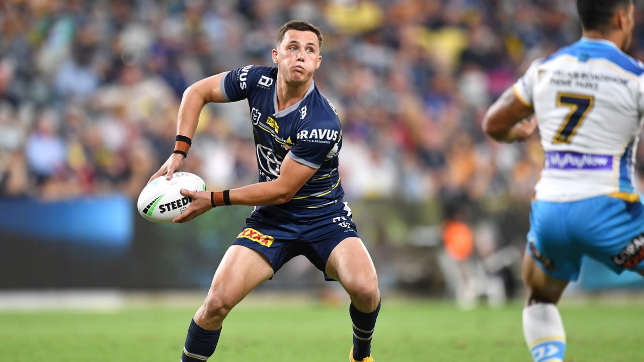 NRL news 2023  North Queensland Cowboys break records in shock flogging of  Wests Tigers, Cowboys v Tigers highlights, Scott Drinkwater interview