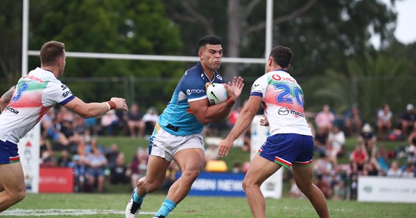 Titans-Warriors NRL trial abandoned