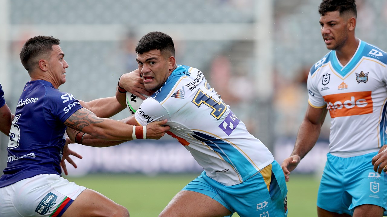 Nrl 2021 Gold Coast Titans V New Zealand Warriors Huge Effort For Sick David Fifita To Play Nrl